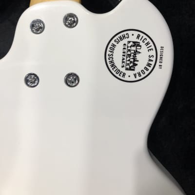 Richie Sambora Bon Jovi White ESP SA-1 Pre Production Guitar - Owned by Chris Hofschneider image 6