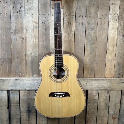 Oscar Schmidt by Washburn OG1 Acoustic Guitar-Natural (Pre-Owned) image 3