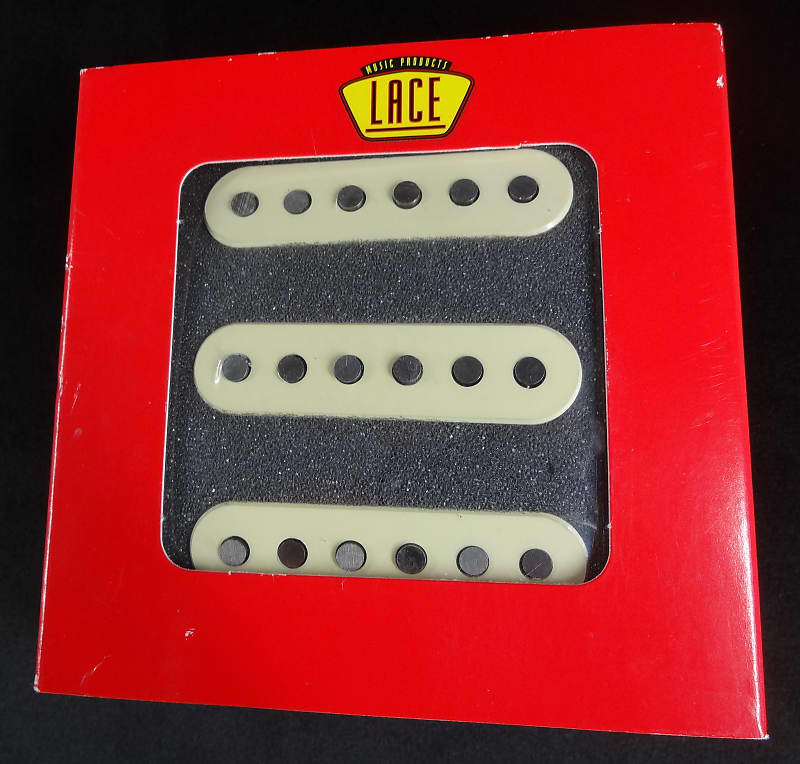 Lace Holy Grails Aged White Guitar Pickup 3 Pack Set | Reverb