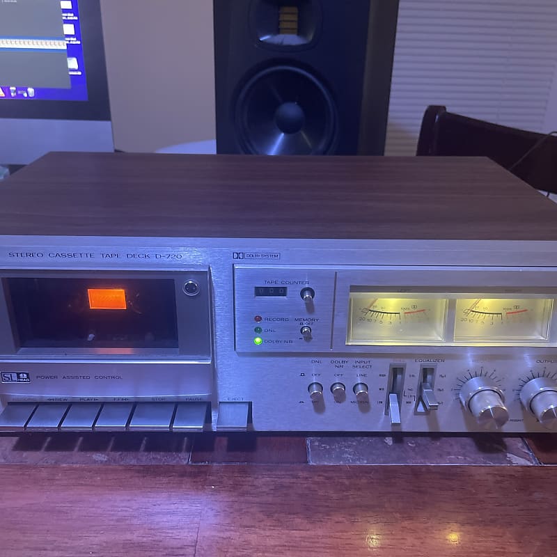 Hitachi D-720 Cassette Tape Deck | Reverb