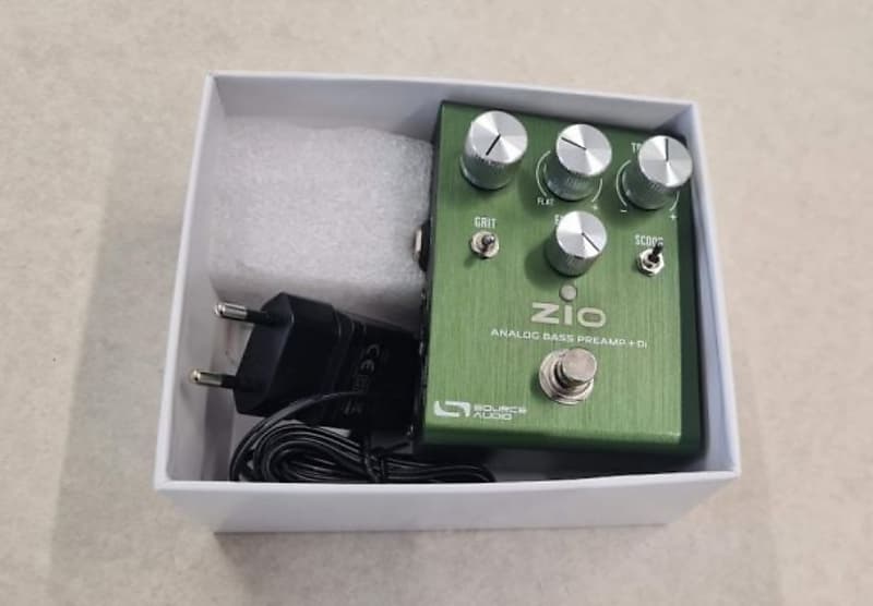 Source Audio ZIO Analog Bass Preamp +DI Pedal w/ Original box & paperwork image 1