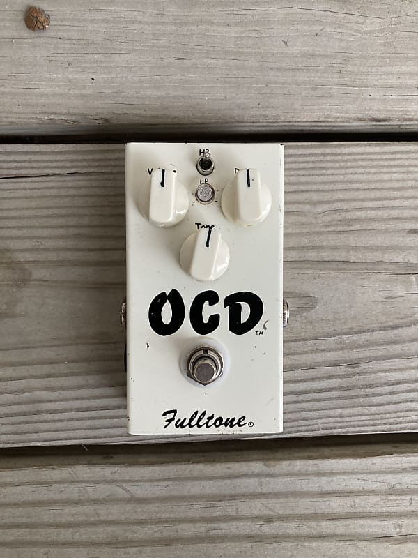 Fulltone OCD white knob V1 Series 2 2005 - 2006 - White V