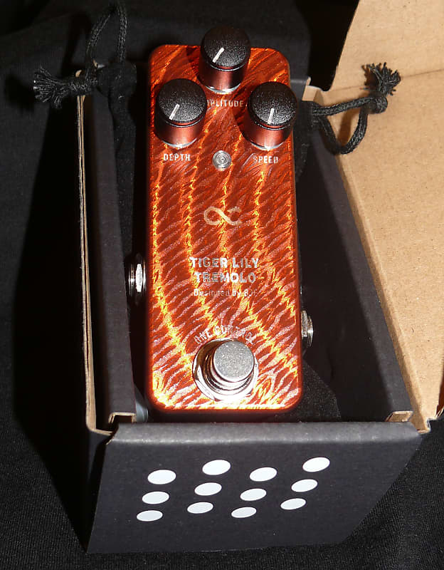 ONE CONTROL TIGER LILY TREMOLO Used 美品 One Control TIGER LILY TREMOLO | Reverb Canada