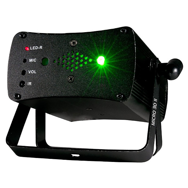 American DJ MIC314 Micro 3D II Red/Green Laser w/ Remote image 1