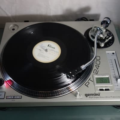 Immagine GEMINI PT 2400 High-Torque Direct Drive Professional Turntable - Platine vinyle DJ - 6