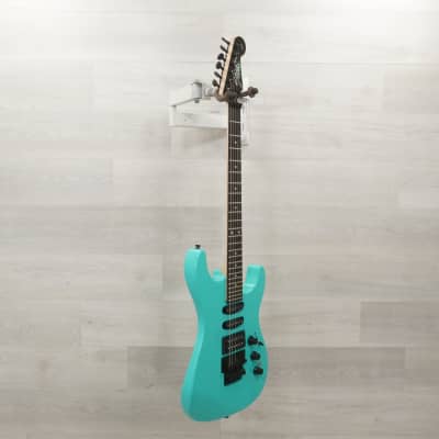 Used Fender HM Strat Electric Guitar Blue 6-String image 5