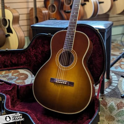 Fairbanks F-20 Gold Sparkle OO Acoustic Guitar Sitka / Figured Mahogany w/HSC image 2