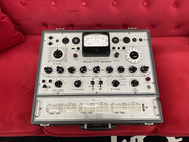 Triplett Vintage Rare 3480 Tube Tester for sale online | eBay