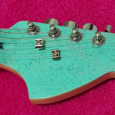 Partscaster  Telecaster Nashville  2020 Surf Green With Flakes image 8