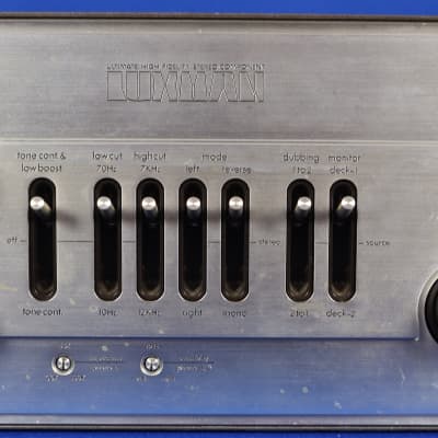 Luxman C-1000 Stereo Preamplifier Preamp Control Center HiFi Component image 4