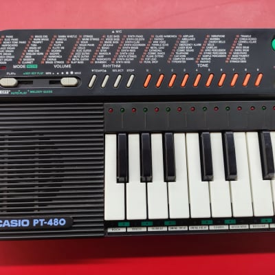 良品】1980年代 CASIO PT-480 電子ピアノ 箱付 ボイスチェンジ
