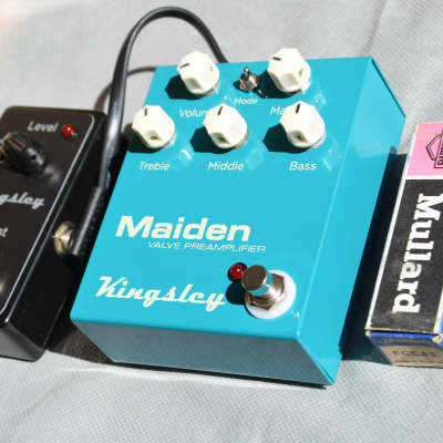 Kingsley Maiden Tube Dumble Preamplifier Mullard NOS equipped + EQ Lift Boost + TRS cable image 1