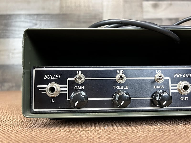 Arkham Sound Announces The Bullet Tube Bass Pre-Amplifier – No Treble