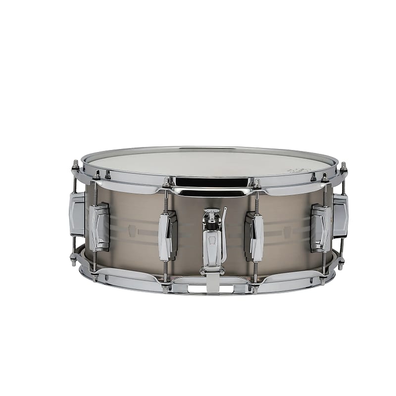 Ludwig LSTLS5514 Heirloom Stainless Steel 5.5x14” Snare with Imperial Lugs image 2