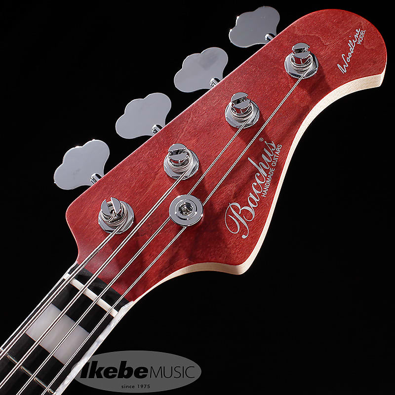 Bacchus WOODLINE 417 (RED-Oil/Ebony) [Passive Model] -Made in Japan  (Special Price)