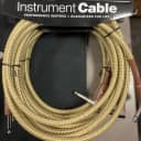 Fender Custom Shop Instrument Cable 10' Right Angle Tweed