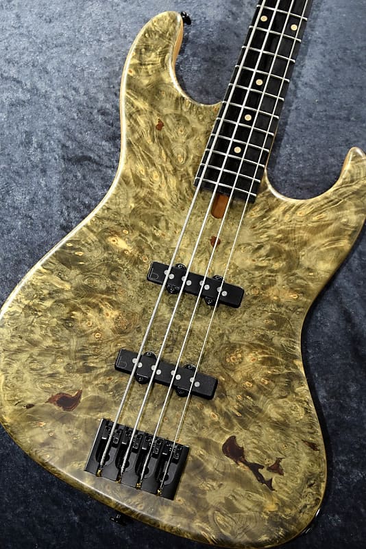 Wood Custom Guitars Vibe-4 -Buckeye Burl Top-[USED] | Reverb Brazil