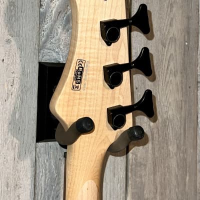 Luna Tattoo Short Scale 30"  Bass Natural Satin  ,Cool Looking great Playing, In Stock & Ships Fast ! image 14
