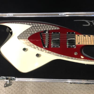 J. Backlund Design JBD-400 U.S.A. Built "one of a Kind!" Candy Apple Red and Cream Metallic image 1