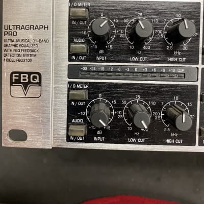 Behringer Ultragraph Pro FBQ3102 31-Band Stereo Graphic EQ | Reverb