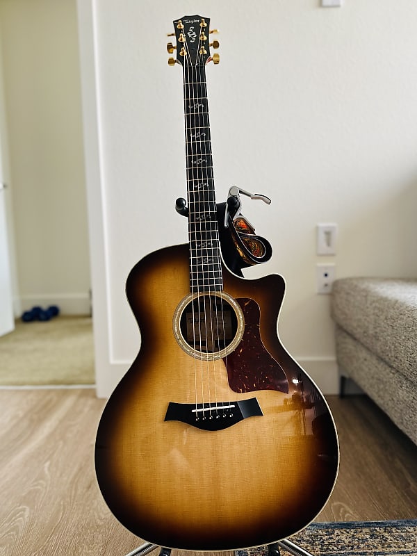Taylor Taylor 414ce V-Class Special-Edition Grand Auditorium Acoustic-Electric Guitar Shaded Edge Burst 2022 - Shaded Edge Burst image 1