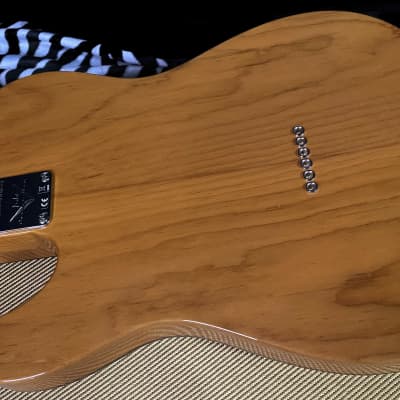 OPEN BOX 2023 Fender Artisan Knotty Pine Telecaster Tele Thinline Custom Shop - Aged Natural - Authorized Dealer - 5.7lbs - In-Stock! G01357 - SAVE! image 8