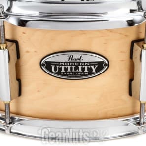Pearl Modern Utility Snare Drum - 5.5 x 14-inch - Satin Natural image 7