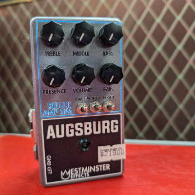 Reverb.com listing, price, conditions, and images for westminster-effects-augsburg-deluxe-amp-sim