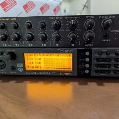 Roland SC-8850 Sound Canvas MIDI Sound Module | Reverb