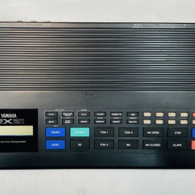 Super Clean Yamaha RX21 Digital Rhythm Programmer 80’s, With Power Supply and CD Manual, This is One