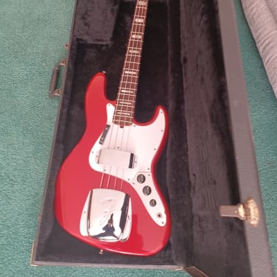 Fender 50th Anniversary Jazz Bass - Candy Apple Red image 4