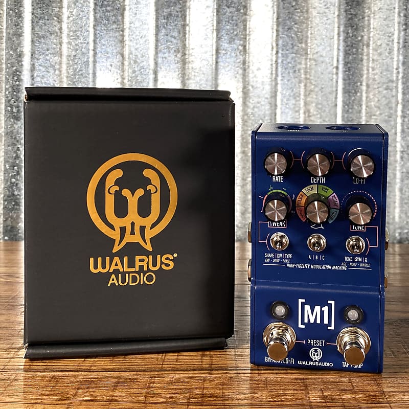 Walrus Audio MAKO Series M1 High-Fidelity Modulation Machine Guitar Effect Pedal image 1