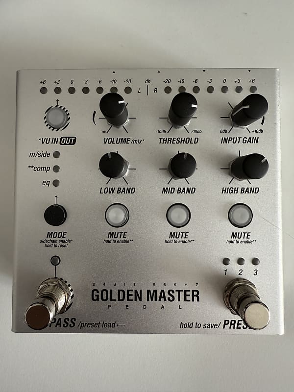 Endorphin.es Golden master pedal