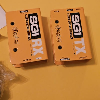 Radial SGI Studio Guitar Interface 2010s - Yellow image 3