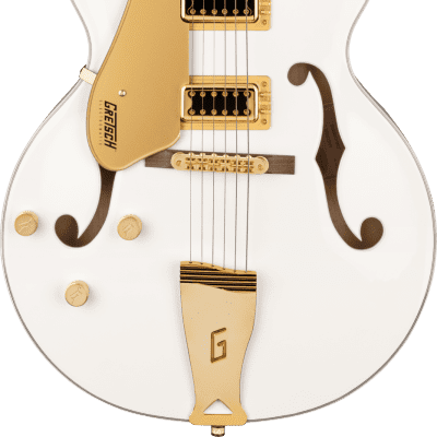 Gretsch G5422G Electromatic Classic Hollow Body Double Cut in Snowcrest White, Left-Handed image 1