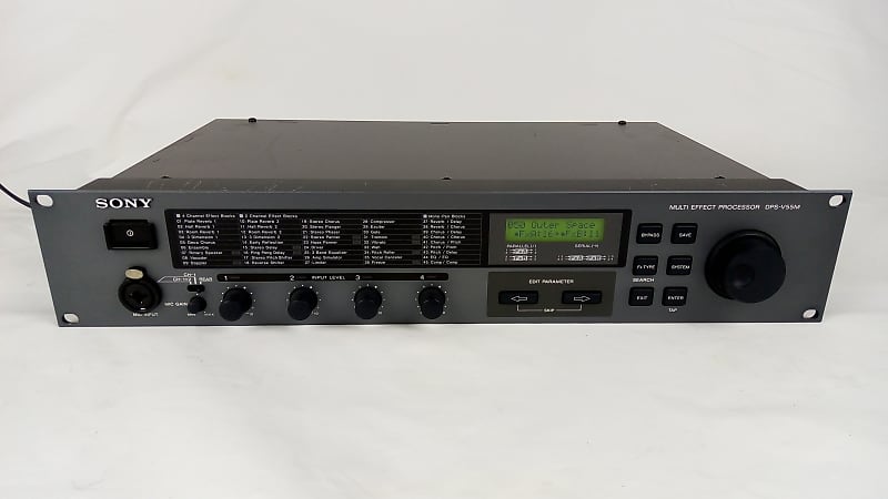 Sony DPS-V55 動作品！マニュアル、元箱あり Sony DPS-V55 Multi Effect Processor Manual | HiFi Engine