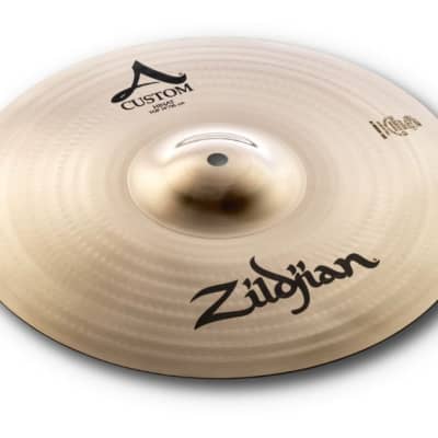 Zildjian 14" A Series Custom Hi-Hat Cymbal (Top) A20511 642388107126 image 1