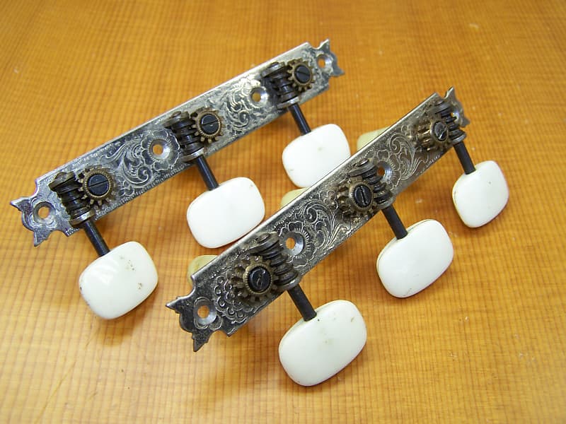 Kolb Classical guitar tuners 37mm spacing large rollers fancy Reverb