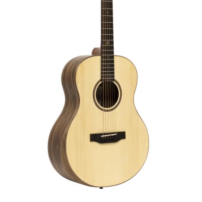 Acoustic Guitar - CRAFTER BIG MINO BK WLN - solid mahogany top for sale