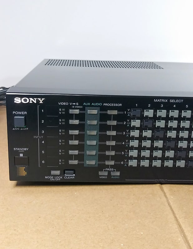 SONY SB-V3000 ビデオ、オーディオセレクター Sony SB-V3000 | AV System Selector | VCRShop