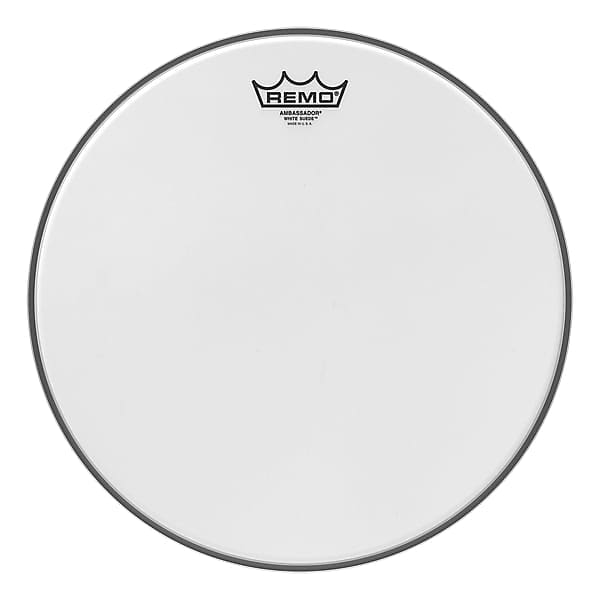 Remo Ambassador White Suede Drum Head 15