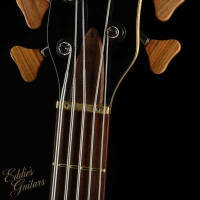 Warwick Custom Shop Masterbuilt Infinity Flamed Maple 5 String - Natural Transparent High Polish image 7