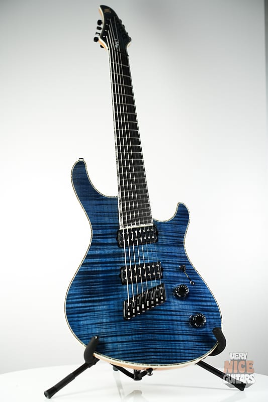 Mayones Regius 8 VF BKP - Trans Blue image 1