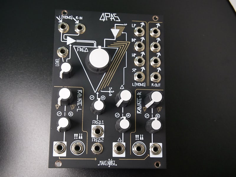 Make Noise QPAS Quad Core Stereo Filter - Perfect Circuit