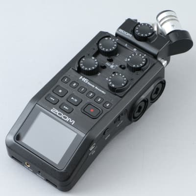 Zoom H6 Handy Recorder Blackout OS-10500 image 1