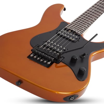 Schecter Sun Valley Super Shredder FR Lambo Orange #1281 image 3