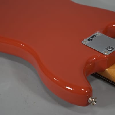 2022 Fender Vintera '60s Mustang Bass Fiesta Red Finish w/Gig Bag image 10