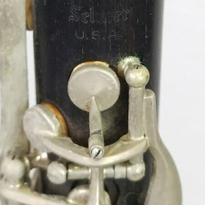Intermediate Selmer Signet 100 Wood Clarinet w/ case, USA, acceptable condition image 5