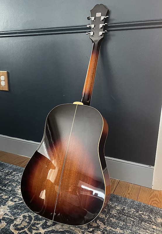 Epiphone AJ28S-VS 125th Anniversary, vintage sunburst, w/ original hard case