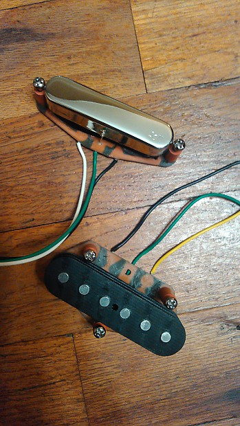 高い素材 Fender SCN ノイズレス ピックアップセット コバルト 